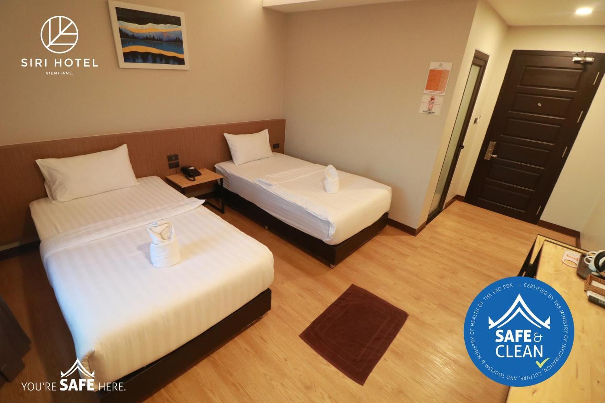 Siri Hotel Вьентьян Экстерьер фото